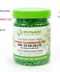 Phân Bón Thông Minh Rynan Flowermate 230 (NPK 23-08-08+TE) hũ 150 Gram