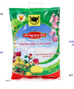 Phân bón Đầu Trâu MK đa năng NPK 17-12-7 Bao 200 Gram